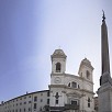 Foto: Panoramica Scorcio Chiesa Madonna dei Monti - Scalinata di Trinità dei Monti - Piazza di Spagna  (Roma) - 4