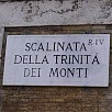 Foto: Targa - Scalinata di Trinità dei Monti - Piazza di Spagna  (Roma) - 5